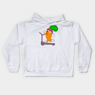 Carrot Fitness Treadmill Kids Hoodie